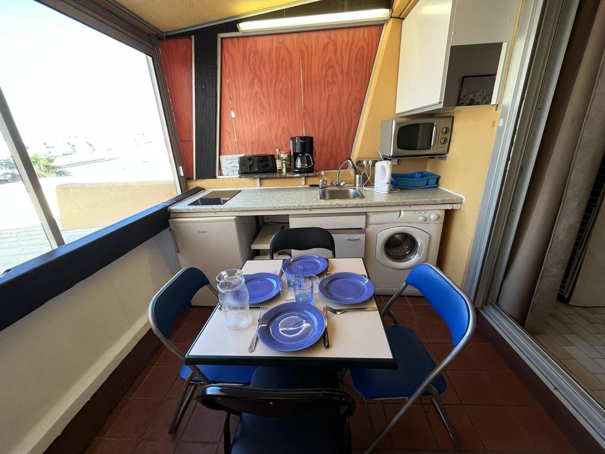 Апартаменты Studio Naturiste Avec Parking Au Cap D'Agde, Proche Plage - Fr-1-249A-15 Экстерьер фото