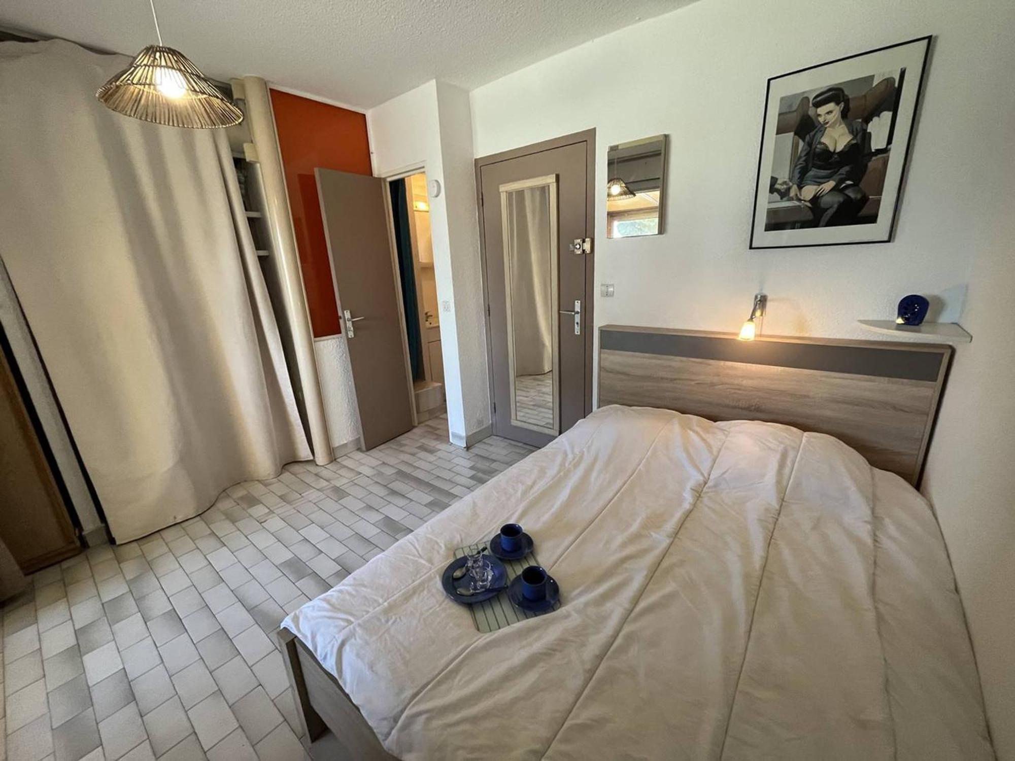 Апартаменты Studio Naturiste Avec Parking Au Cap D'Agde, Proche Plage - Fr-1-249A-15 Экстерьер фото